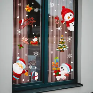 Christmas Window Clings for Glass - 168Pcs Christmas Winter Snowflake Window Clings Stickers, Christmas Decorations Indoor for Home Office - Winter.