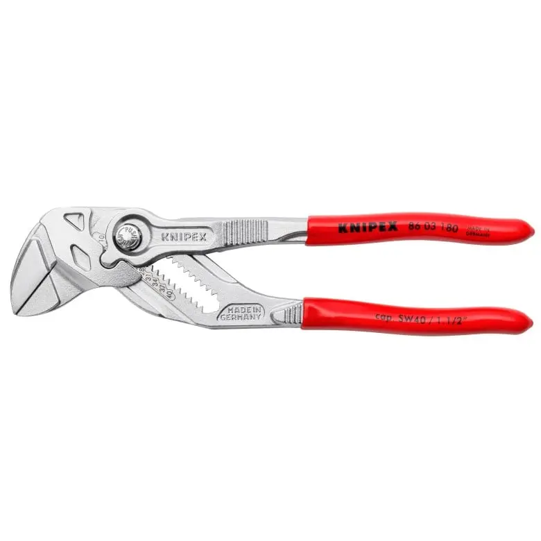 KNIPEX (86 01 180 SBA) 7-1/4" Pliers Wrench Hand Tools Hardware