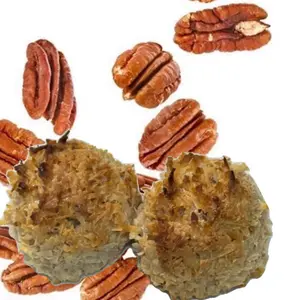 La noez white coconut candies with walnut cream cremita sabor nuez