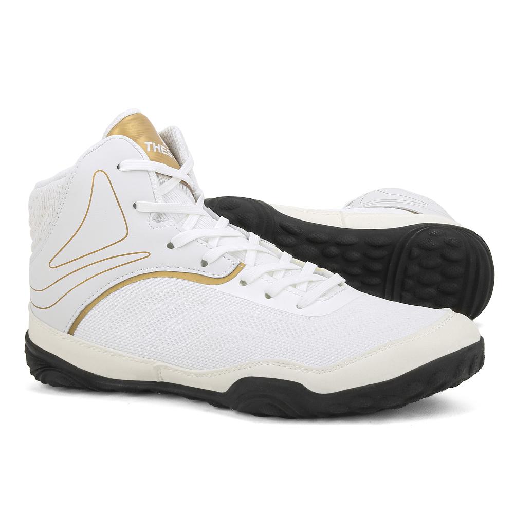 Men's Fashion Wrestling Shoes - Breathable Mesh Martial Arts Shoes, Non-Slip Casual Sports Fighting Footwear