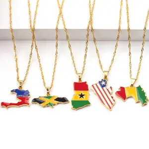 Country Shape Necklace- Represent your Country