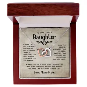 To Our Daughter, Our Brightest Joy: A Heartfelt Necklace Celebrating the Wisdom, Love, and Courage That Define Our Family