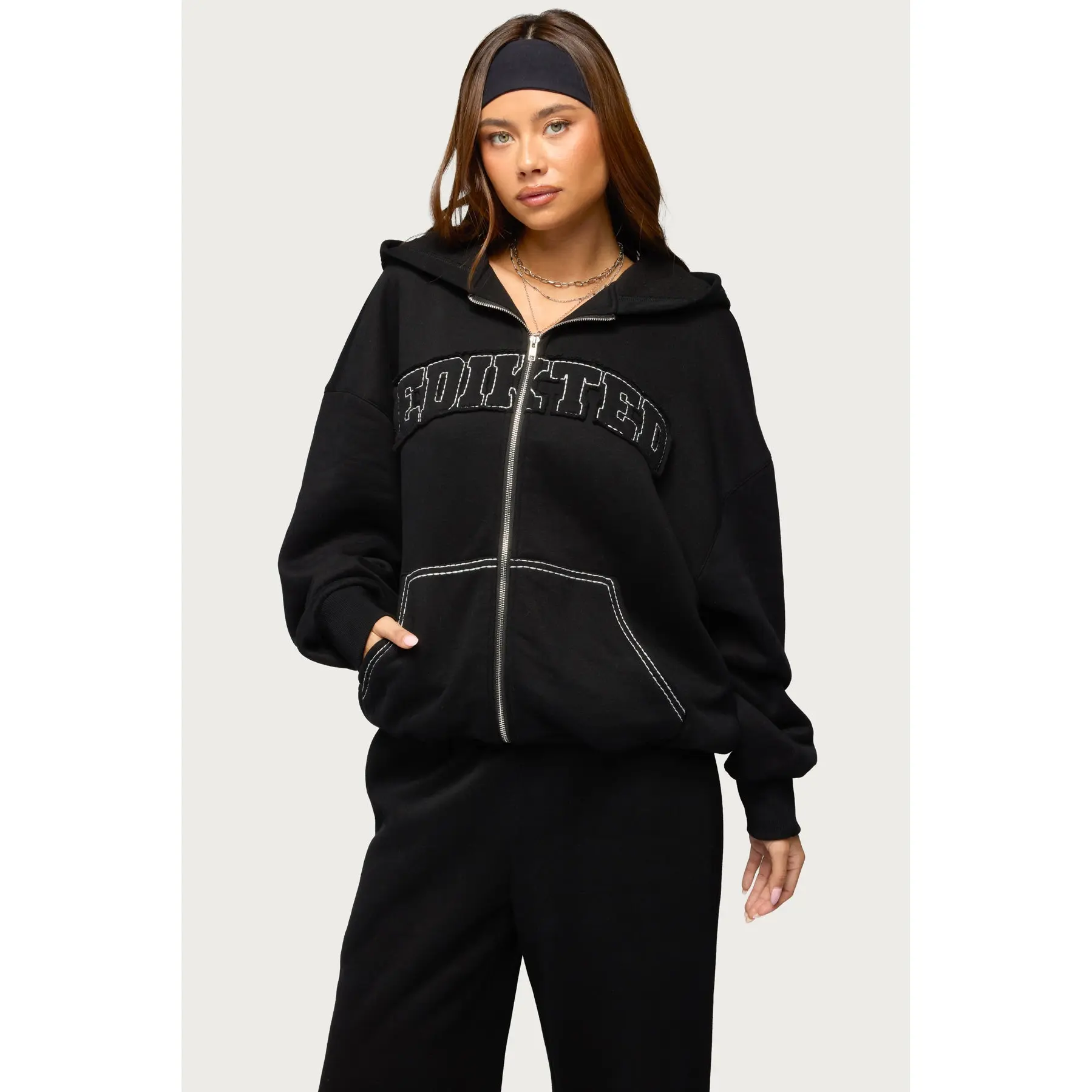 Supreme Men's Kate Moss Hooded Sweatshirt Navy, from StockX