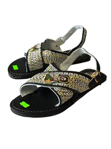 Men's Silk Thread "San Judas" Leather Cruzado Huarache Shoe