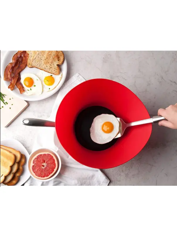 Food Grade Silicone Frying Wall Splash Proof for Pans Food Grade Silicone Frying Wall Splash Proof for Pans