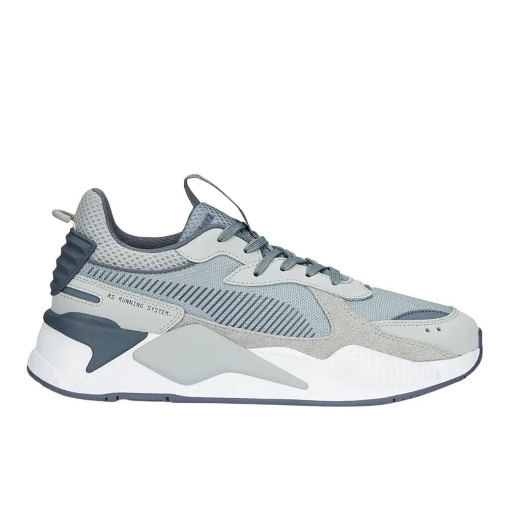 PUMA Mens Rs X Suede Lace Up Sneakers Shoes Casual - Grey
