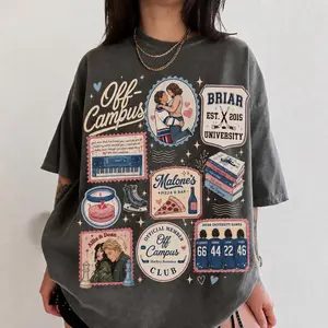 Off Campus Comfort Colors Shirt, Briar University Garret Graham 44 s Crewneck, Campus Hockey Gift, Hockey Romance Shirt, Bookisn Fan Sweatshirt