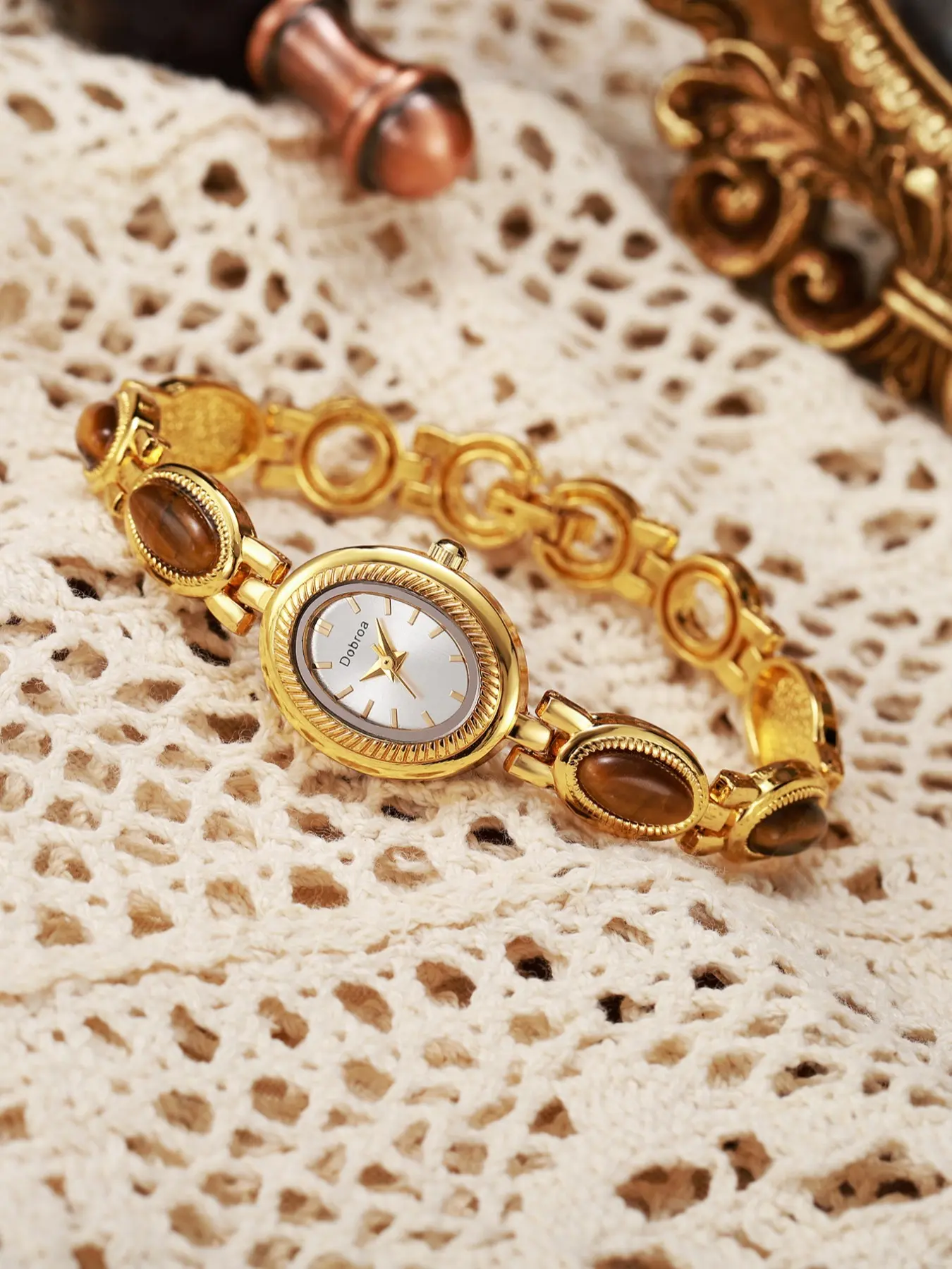 Women's Elegant Fashion Oval Dial Quartz Analog Watch, Casual Trendy Wristwatch, Fashionable Wristwatch for Women & Girls, Trendy All-match & Exquisite Watch for Birthday Gift, Fashionable Stylish Watch, Fashionable Watches