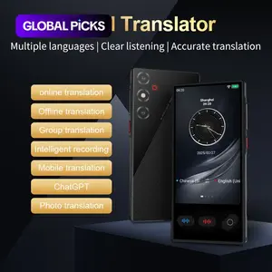 AI Translator Device, Portable Real-Time Bidirectional Spanish–English Translator, Suitable for Business, Travel and Learning, Supports Online/Offline Photo and Speech Translation #GLOBAL PICKS