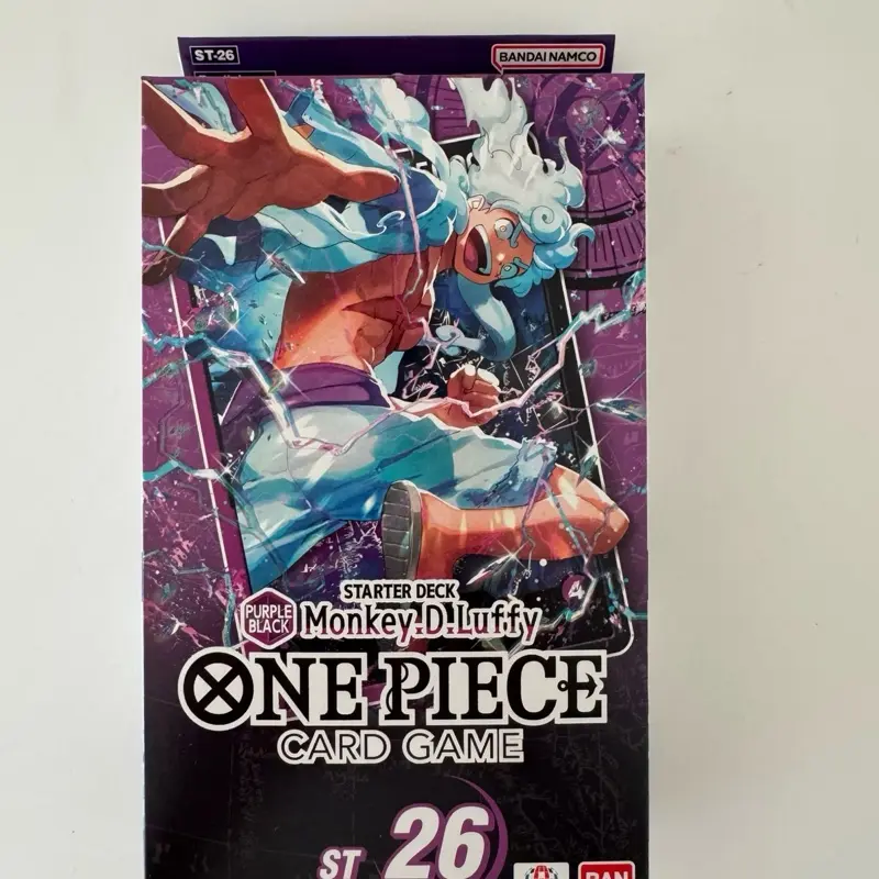 Bandai Namco One Piece TCG Starter Deck ST-26 Monkey D Luffy Purple Black  Edition Card Game - TikTok Shop
