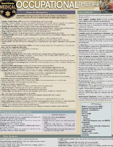Occupational Therapy: A Quickstudy Laminated Reference Guide