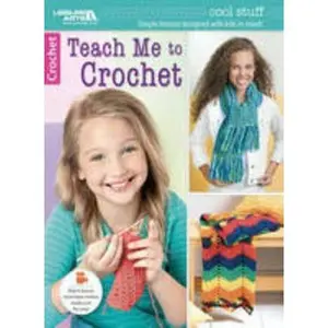 USED-Teach Me to Crochet: Cool Stuff; Simple Lessons Designed with Kids in Mind!; Watch Bonus Technique Videos Made Just for You! by Crowder Marianna (Paperback)