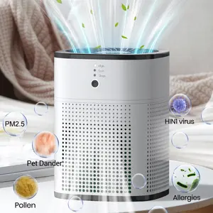 Morento Air Purifier 1800 Portable HEPA & Activated Carbon Cleaner with 3-Stage Filtration, One-Button Control, Aromatherapy Feature, Lightweight Design#TikTokShopBlackFriday