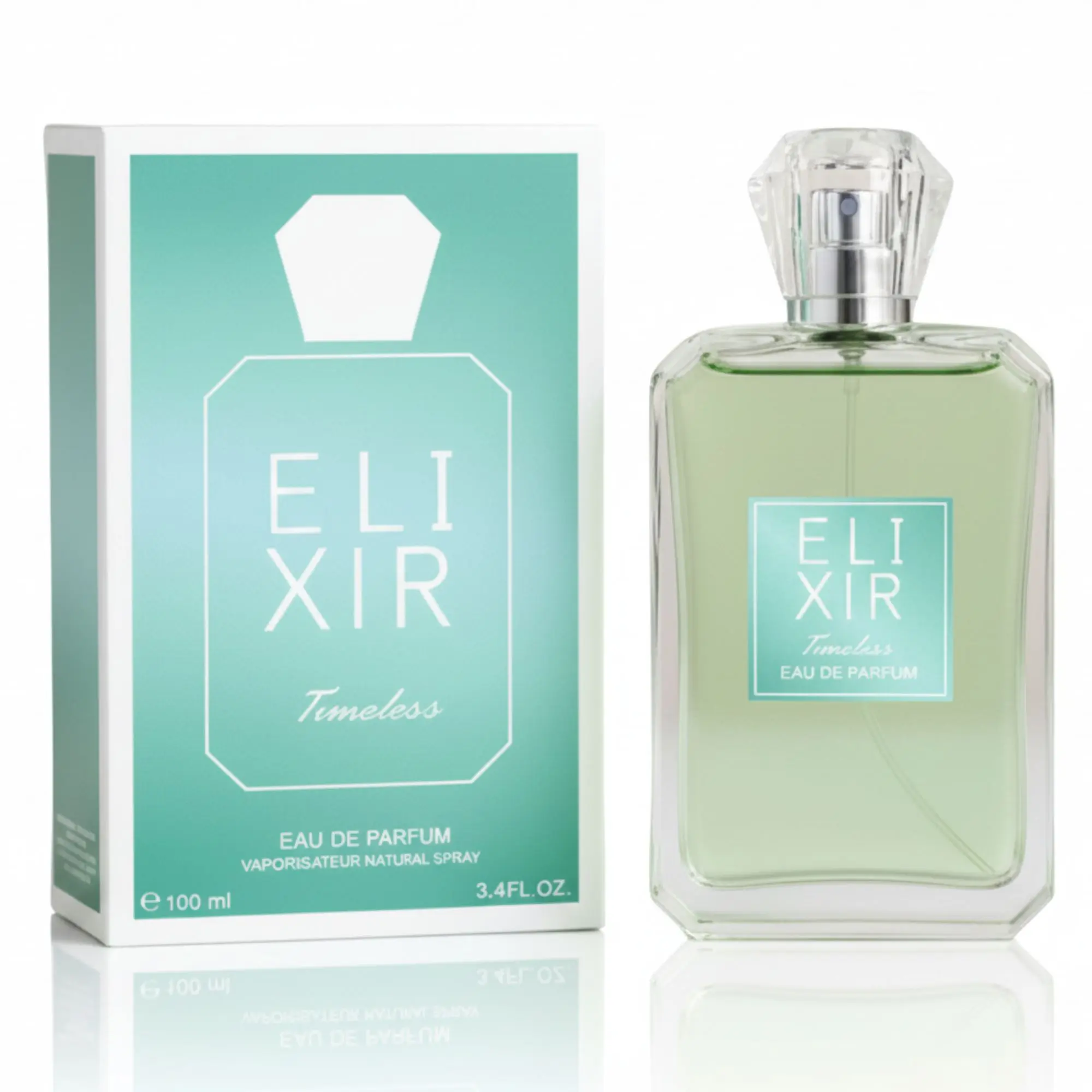 Elixir Timeless Perfume for Women 3.4 FL OZ Eau de Parfum Long Lasting Luxury Fragrance for Confidence and Everyday Wear Regular Edition