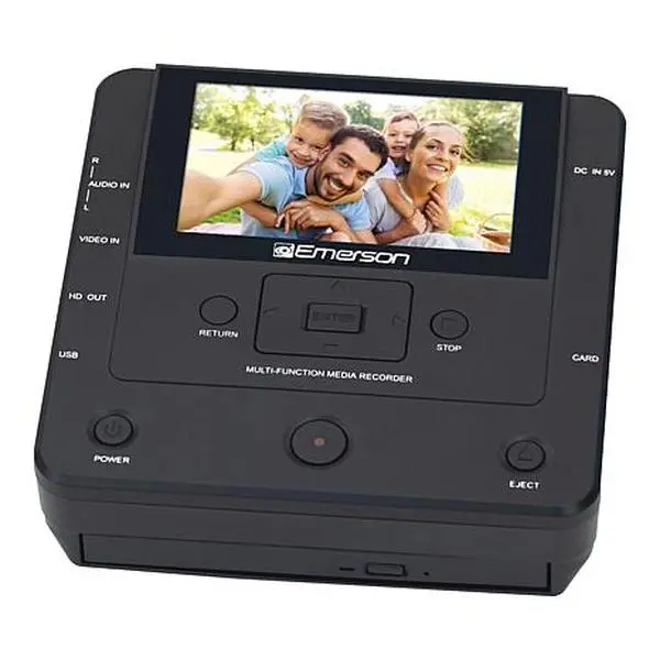 Emerson Multi-Function Digital Media Recorder w/DVDs, Editing Software