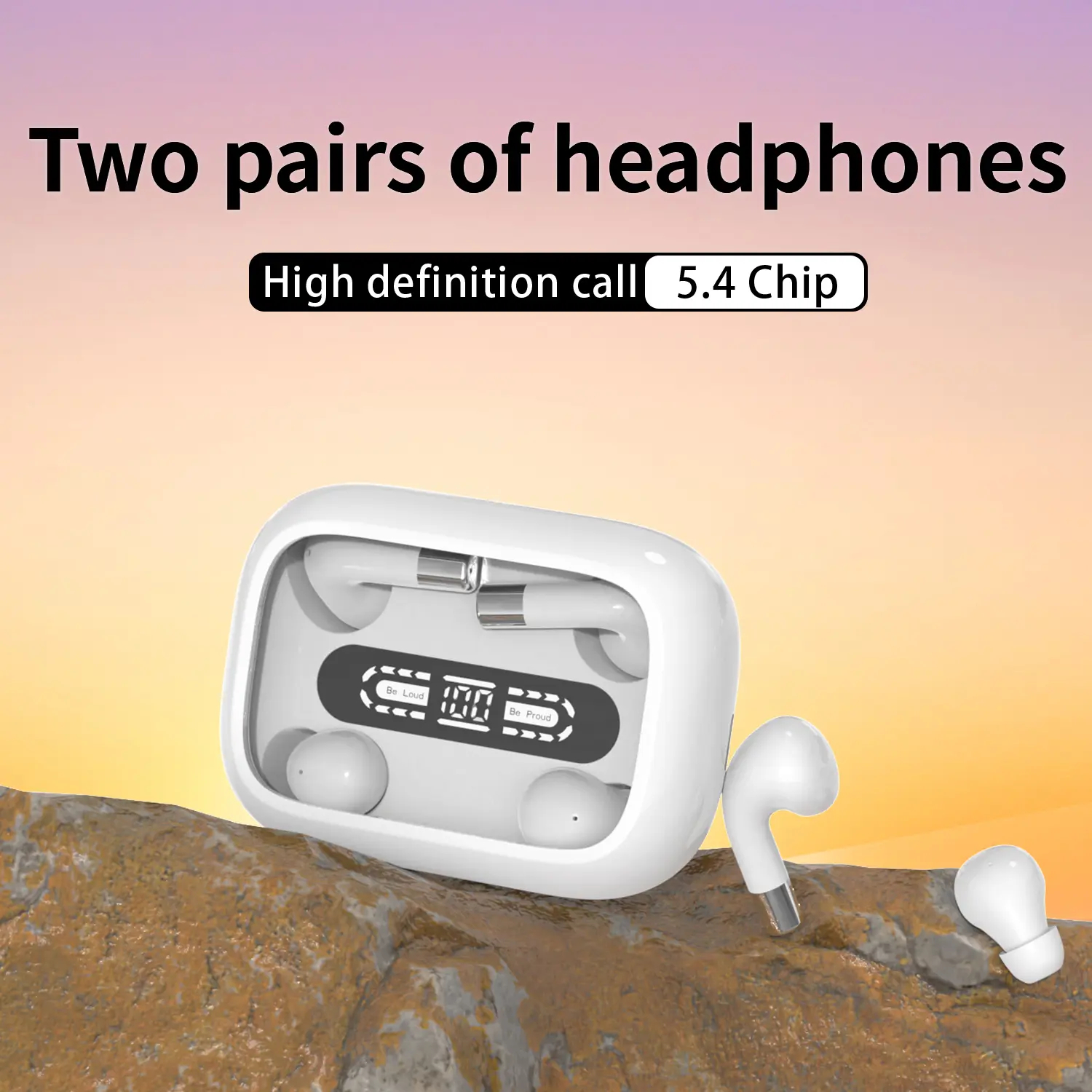 INSONIXN Mini Wireless Sleep Earplugs for Small Narrow Ear Canals - Discreet Low-Profile Wireless Music Earphones for Sleeping, Work - Compact Gentle Audio Headset