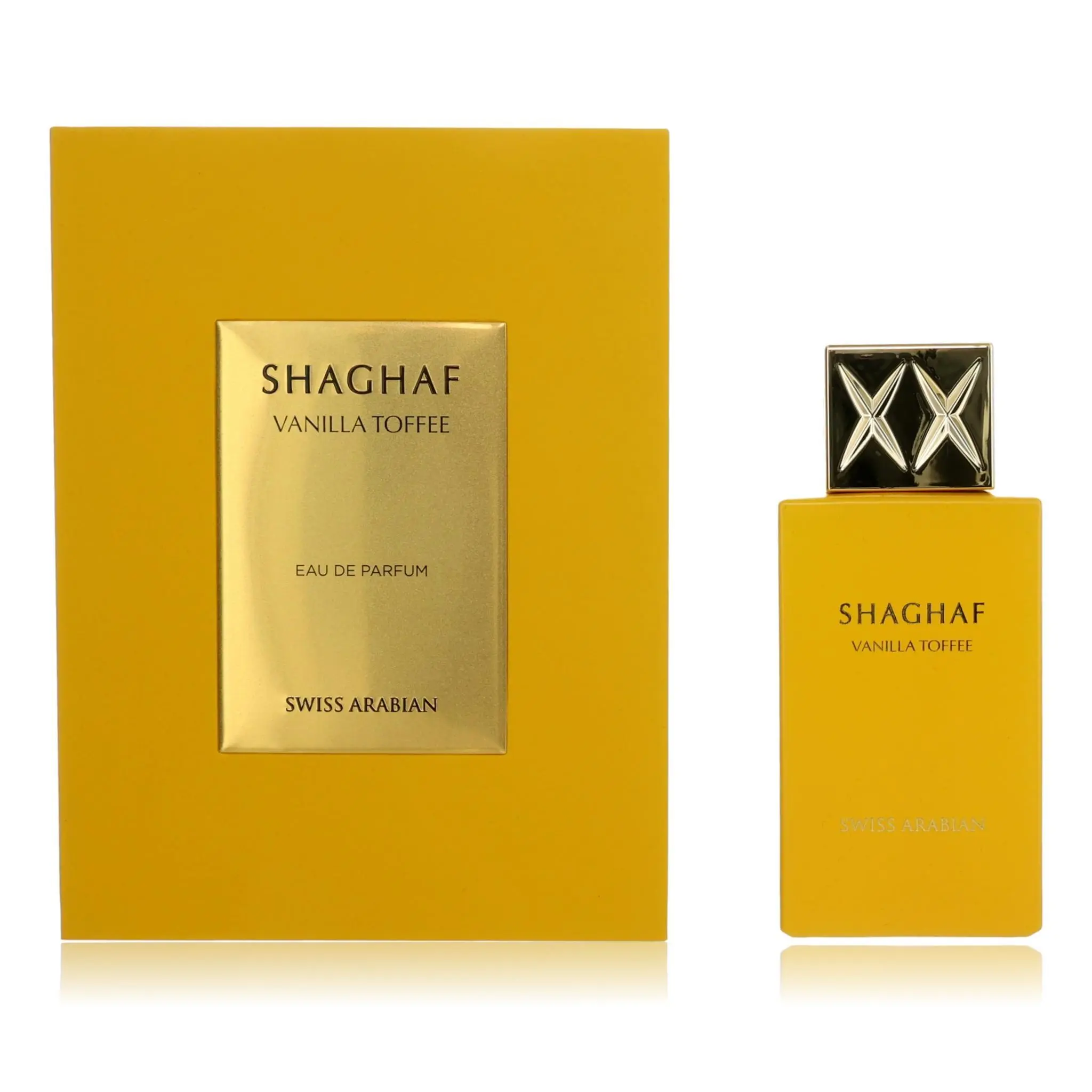 Women's Fragrance Shaghaf Vanilla Toffee by Swiss Arabian - 2.5oz EDP Spray Bottle, Single Item for All Genders