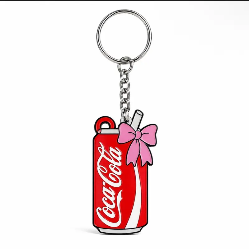 Red Soda - Tab Keychain