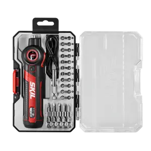 Skil Twist 2.0 Rechargeable 4V Screwdriver with 28 PC Bit Kit SD5619-02