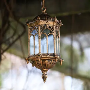 Pendant Light Lamp Shade Vintage Ceiling Chandelier Cover Hanging Led Lamp(Without Bulbs)) Decorative Home