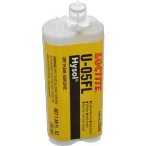 Loctite 50 mL Cartridge Two Part Urethane Adhesive 5 min Working Time, 3,110 psi Shear Strength, Series U-05FL 261797
