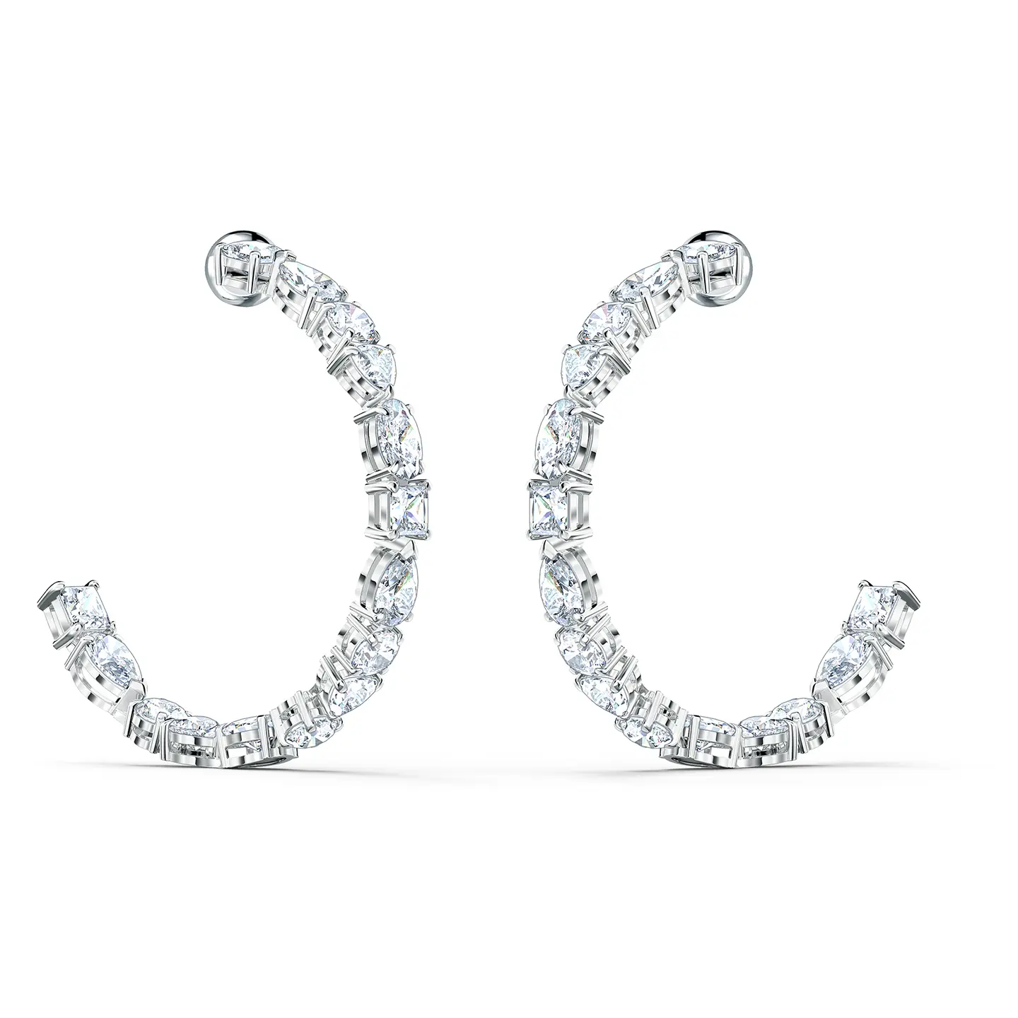 Swarovski Tennis Deluxe Hoop Earrings 5562128 Swarovski Tennis Deluxe Hoop Earrings 5562128