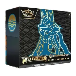 Pokemon Center Mega Evolutions Lucario Elite Trainer Box