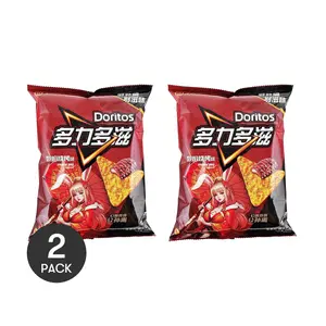 Doritos Spicy BBQ Flavor Corn Chips 68g / Pack Pack of 2 - Authentic Mainland China Snack