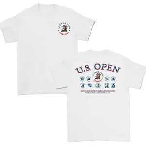 U.S. Open Oakmont Golf Shirt, For Men For Women, Vintage Unisex Cotton Apparel, Breathable Fabric Sports Top, Patriotic Style