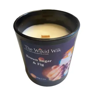 Brown Sugar & Fig - Scented Soy Candle...Warm, rich, and indulgent — like ripe figs drizzled with melted brown sugar.