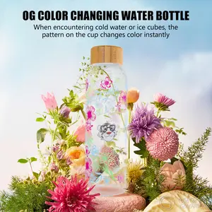 OG Limited Edition Color Changing Glass Water Bottle 500ML/16OZ