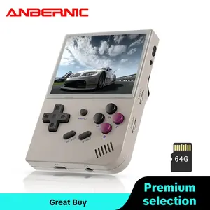 Anbernic RG35XX Wireless Handheld Game Console, Retro Games Consoles with 3.5 Inch IPS Screen, Linux System Game Console with 5000+ Classic-Games for Home, Digital, Gaming Items, Handheld Size Portable