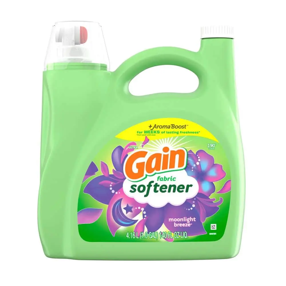 Aroma Boost Ultra Moonlight Breeze Scent Liquid Fabric Softener, 190-Loads, 140 oz.