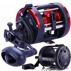SOUGAYILANG Trolling Fishing Reels 3.8:1Gear Ratio Spinning Fishing Reel for Saltwater Freshwater Sea Boating Spinning Fishing Reel