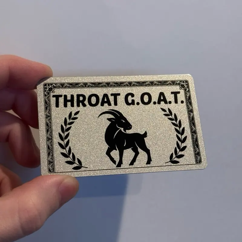 The GOAT Trophy Card - Plastic Card Trophy For Your Wallet - Funny Gag Gift The GOAT Trophy Card - Plastic Card Trophy For Your Wallet - Funny Gag Gift