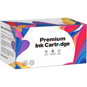 Remanufactured Ink Cartridge Combo Pack 2 Pack Black Replacement for EpsonPrinters High Yield Page Yield