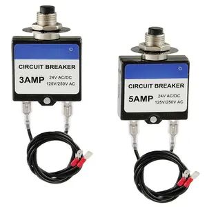 3 Amp 5 Amp Resettable Fuse HVAC Tools Circuit Tester for Circuit Breaker 24V  & 125/250V AC
