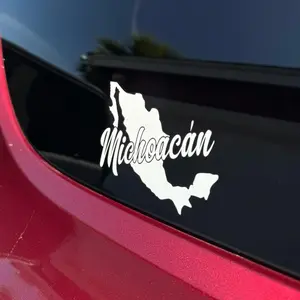 Mexico State Outline Vinyl Window Decal Sticker