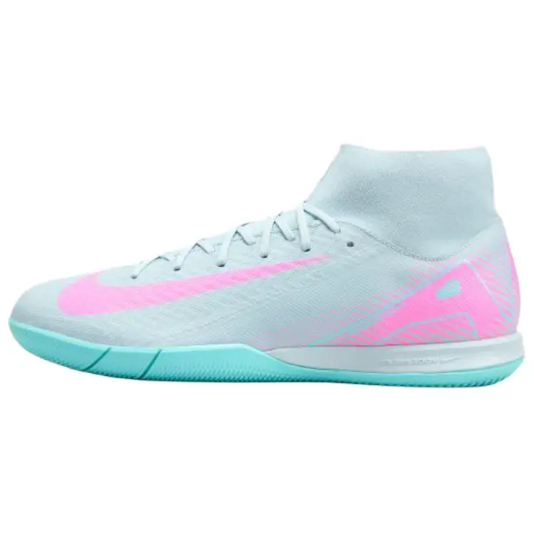Nike Mercurial Superfly 10 Academy Ic Prism Pack Versatile Durable Non-slip Soccer Cleats Men's Pink FQ8332-301