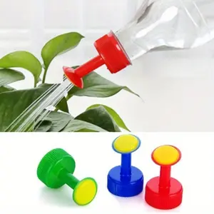5 PCS Bottle Cap Sprinkler Nozzle, Threaded Easy Connect Irrigation Head, Mini Portable Watering System for Potted Plants Lawn Garden