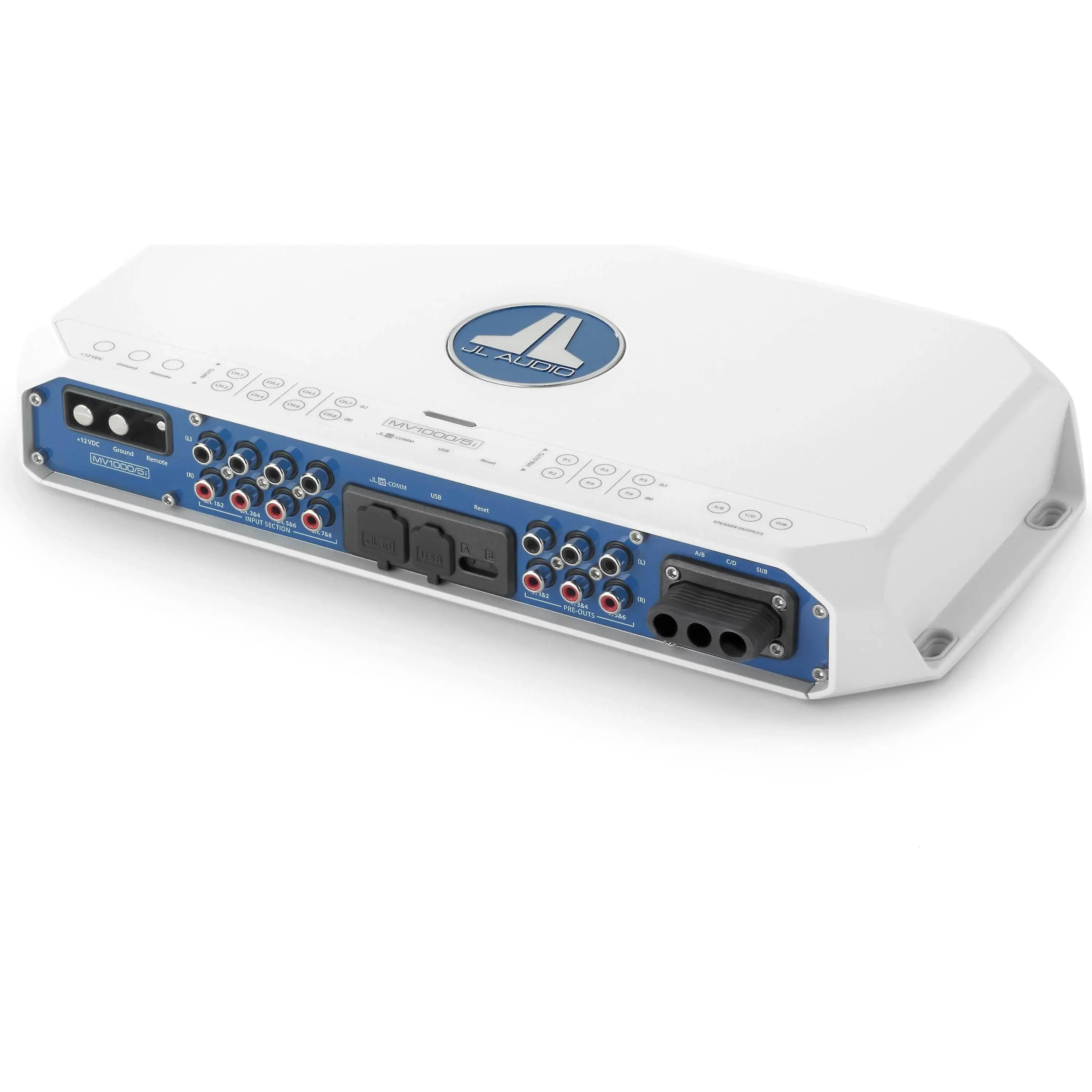 JL Audio MV1000/5i 1000W 5-Channel Marine DSP Amplifier 010-03341-00 (98651)
