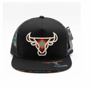 Men's Fitted Western Cap, Front-Design Unisex