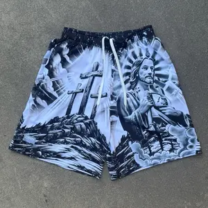 San Judas Tadeo Mesh Shorts