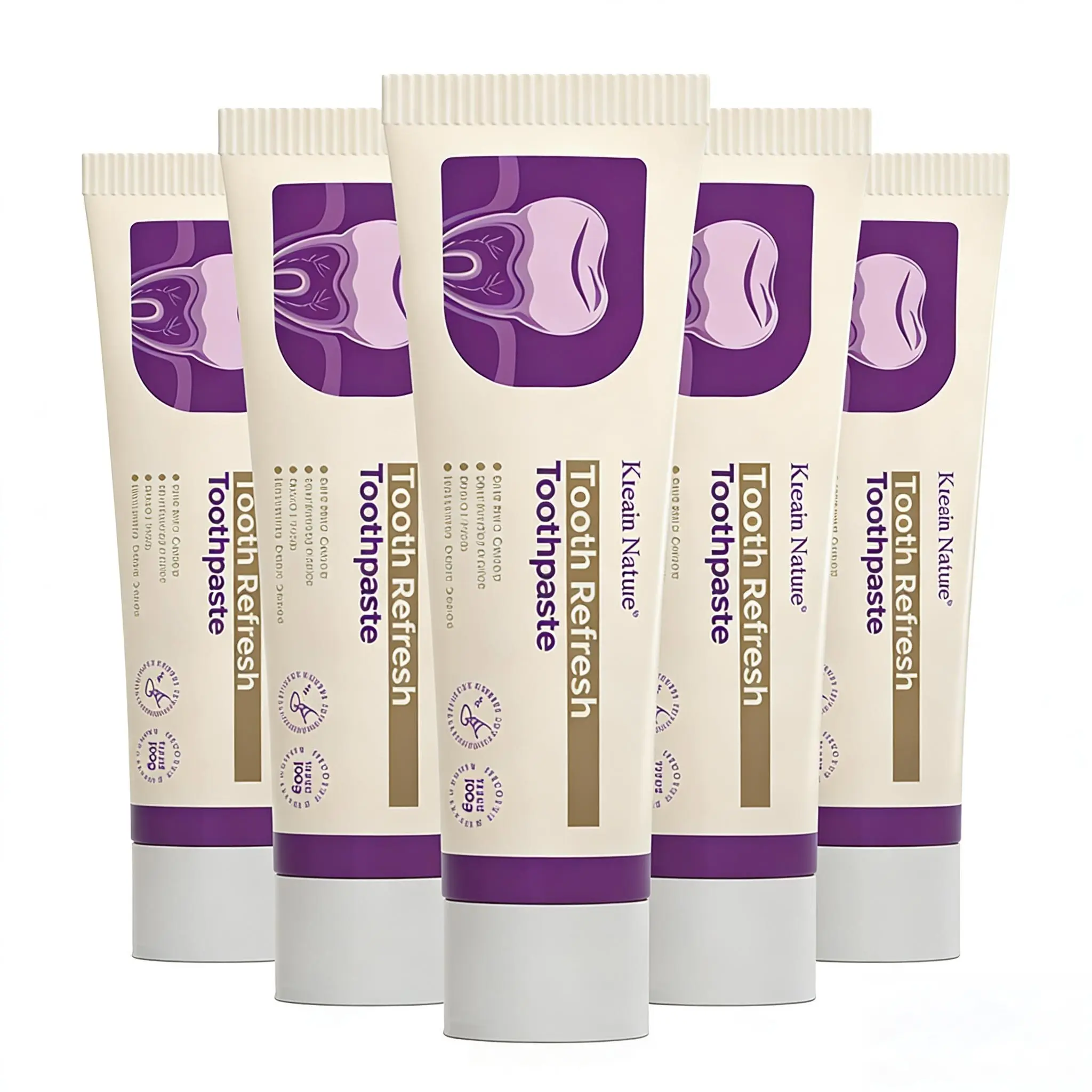 Kreain Nature Oral Care Toothpaste Fresh breath don't endure yellow teeth and bad breath. This toothpaste really works，Natural ingredients， improving gum health.