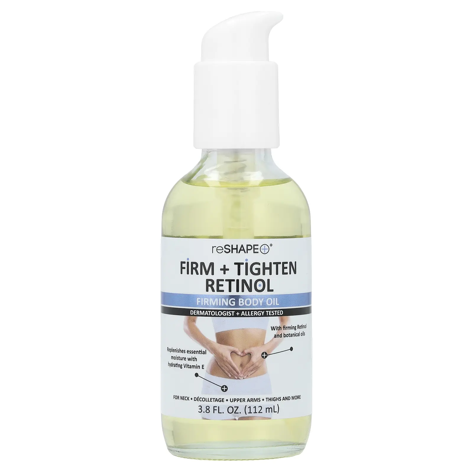 Reshape Plus Firm + Tighten Retinol, Firming Body Oil, 3.8 fl oz (112 ml)