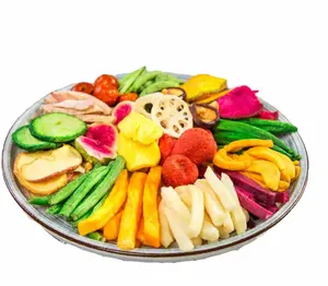 Delicious Crunchy Freeze-Dried Fruits and Vegetables