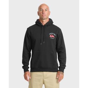 Quiksilver | Suede Graphic Pullover Hoodie | Embroidered Logo Graphic Print | Surf & Swim