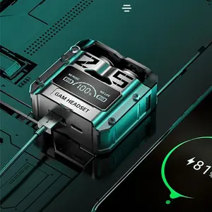 Wireless In-ear Design Headphone, Noise Cancelling Headphone with Mic, Waterproof Bluetooth-compatible Earbuds for Sports, Gaming, Running, Working, Audio, USB Charging Headset, Waterproof Wireless Earphones