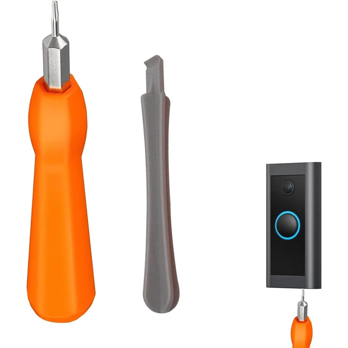 Ring Doorbell Screwdriver  Camera Replacement &amp; Security Tool Set - T6/T15 Double Head Bit Compatible with Video 2 Pro and Elite