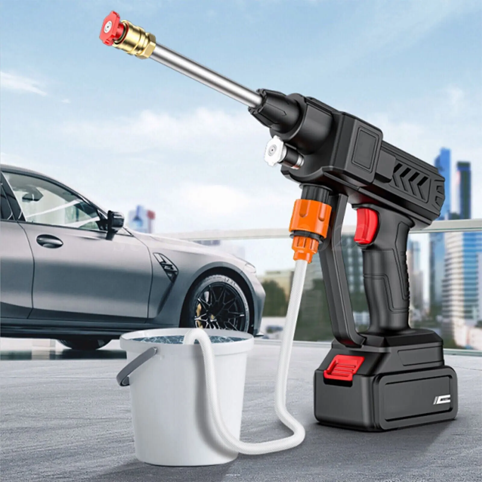 No Need to Find a Tap – Draw Water from Any Container (Bucket,River,Pool) | Perfect for RVs,Boats & Off-Road Vehicles